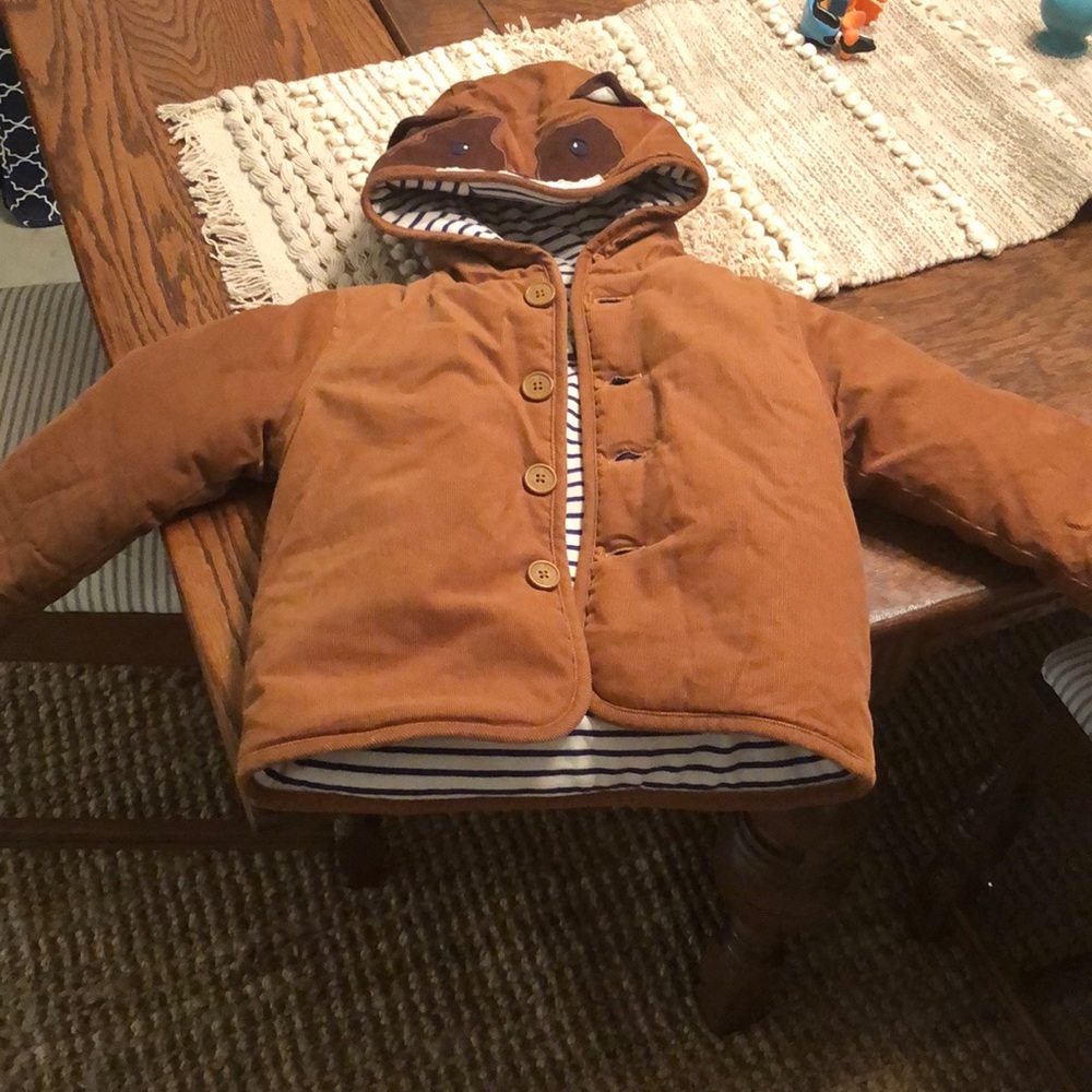 Used once, 2-3 year baby Boden corduroy  jacket